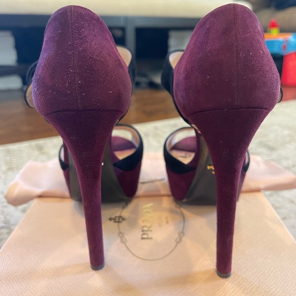 Prada Suede Heels - Picture 8 of 10